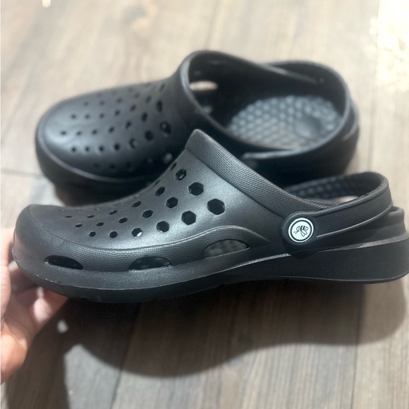 Joybees Clogs Womens 10 Black Slip On Comfort Garden Shoes - Picture 4 of 5